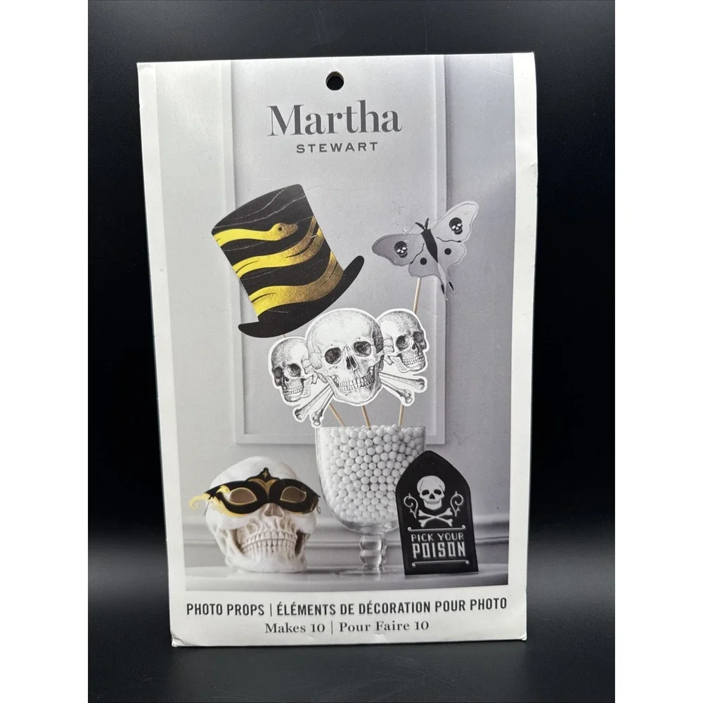 Martha Stewart Crafts Halloween Party Supply Decor Photo‎ Props Masks Selfie